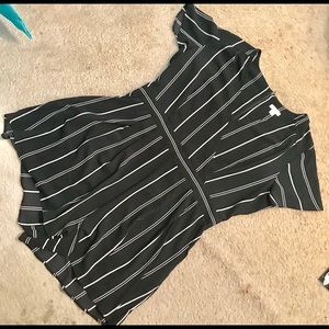 Black & White Romper